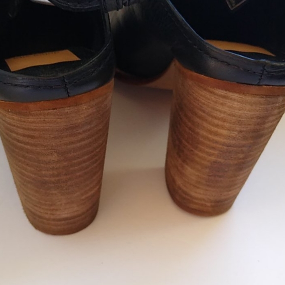 Dolce Vita Black Leather Mule Booties 8.5 - Picture 6 of 14